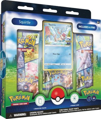 Pokemon GO Pin Collection [Squirtle] — New / factory sealed