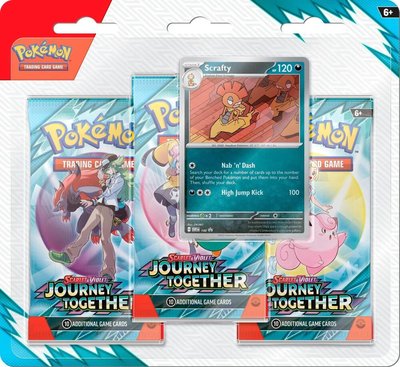 Journey Together 3 Pack Blister [Scrafty] — New / factory sealed