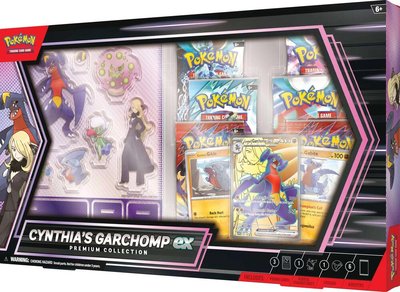 Cynthia's Garchomp ex Premium Collection — New / factory sealed