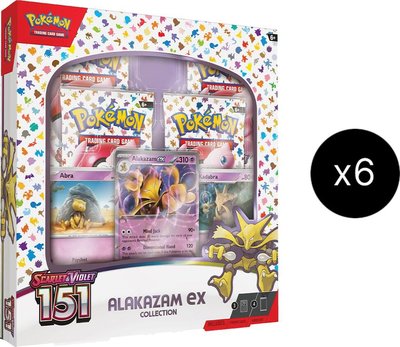 151 Collection Alakazam ex Case — Near Mint (NM)